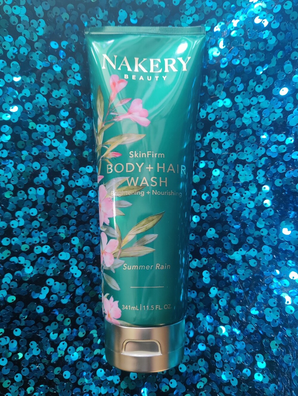 NAKERY BEAUTY SkinFirm Body + Hair Wash Summer Rain 11.5 Oz